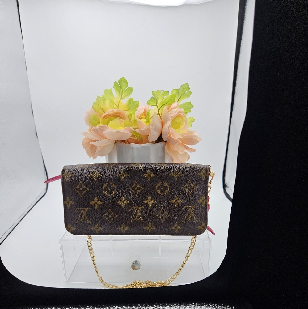 Louis Vuitton Monogram Portefeuille Insolite Wallet - Hot Pink
